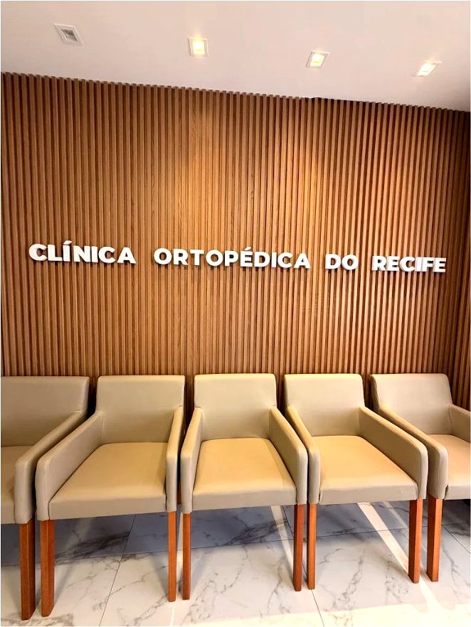 Sala de espera da Clínica Ortopédica do Recife